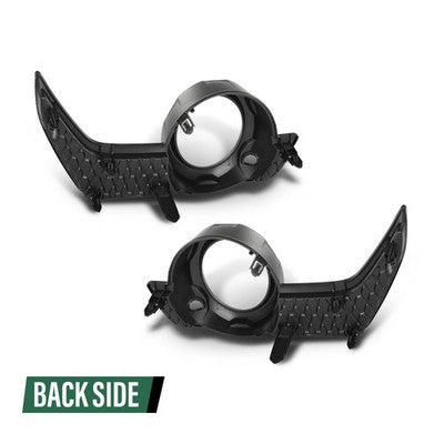 Solid Spare Fog Light Bezel Lamp Trim Left+Right Side Fit For 2014-2020 Toyota 4Runner