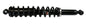 Solid Spare Bronco Rear Gas Shock fits Honda 2003-2005 Rincon 650 & 2006-2014 Rincon 680