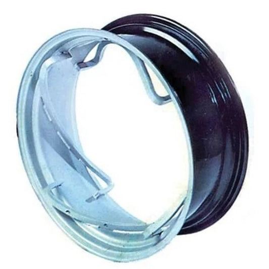 Solid Spare Rear Rim - 15" x 30" 5 Rail Silver Mist