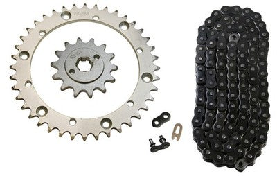 Solid Spare Black 520x94 O-Ring Drive Chain & 14/40 Sprockets for Yamaha Blaster 200