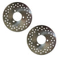 Solid Spare Both Front Disc Brake Rotors 1999-2014 fits Honda TRX400EX & TRX400X Sportrax