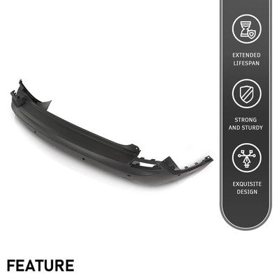 Solid Spare Rear Lower Bumper Cover Fit For 2019-2023 Jeep Cherokee 68407957AA CH1100A49