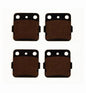 Front Severe Duty Brake Pads for Yamaha Grizzly 600 4x4 fits 1998-2001 Models