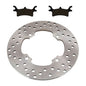 Solid Spare Rear Brake Rotor & Semi-Metallic Pads for Polaris Sportsman 800 Many 2007-2009