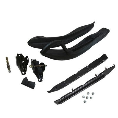 Solid Spare EXO-S Touring Skis, Mount Kit & 6" Dual Carbides for Polaris fits many 1982-2017