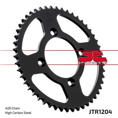 Solid Spare JT Sprockets 50 Tooth Rear Steel Sprocket for Honda XR100R & CRF100F 1985-2013