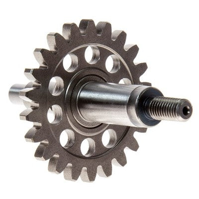 Solid Spare Water Pump Impeller Shaft w/Gear for Honda Many CRF250R Replaces 19240-KRN-A40