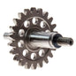 Solid Spare Water Pump Impeller Shaft w/Gear for Honda Many CRF250R Replaces 19240-KRN-A40