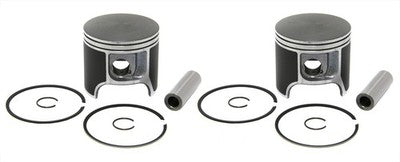 2 SPI .020 Over Bore Piston Kits for Polaris 700 Snow most 1997-2005 Twin 81.5mm