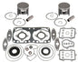 2 SPI Standard Bore Piston Kits & Full Gasket Set for Arctic Cat 800 2007-2009