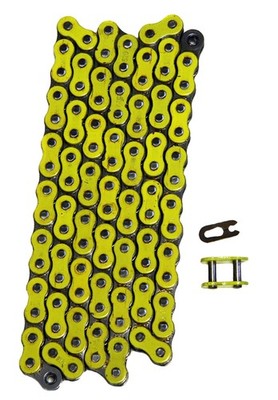 Solid Spare Yellow 520x94 Drive Chain for Kawasaki Tecate 250 3-Wheeler fits 1986-1987