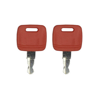 Solid Spare (2) Ignition Key For John Deere Tractor Loader RE183935 RE71557 RE43492 RE7155HG