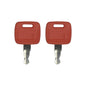 (2) Ignition Key For John Deere Tractor Loader RE183935 RE71557 RE43492 RE7155HG