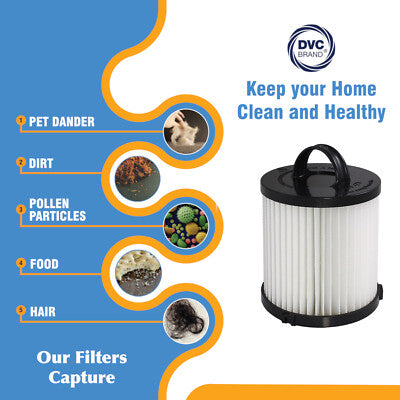 Solid Spare DVC Micro-Lined Replacement Dust Cup Filter DCF21 Eureka Upright Vac - 1 Filter