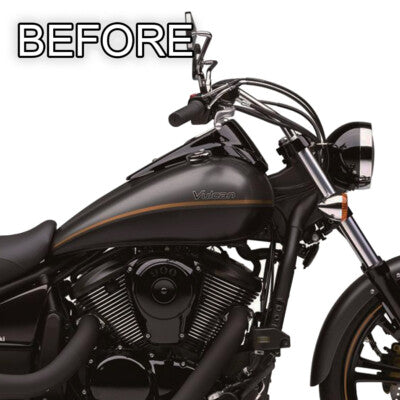 CHROME TANK TRIM For KAWASAKI VULCAN 750 800 900 1500 - 12 ft Roll