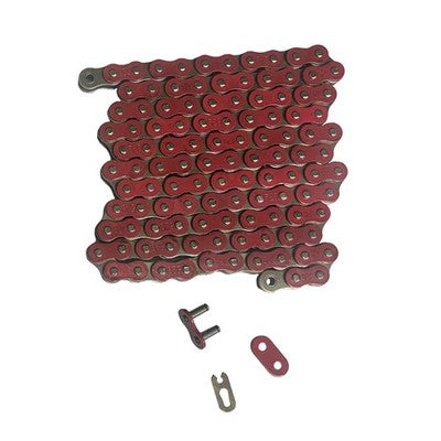 Solid Spare Red 520x114 Non-Sealed Drive Chain for Honda CRF250R fits 2004-2009 / 2019-2024