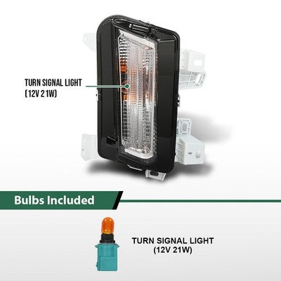 Solid Spare Halogen Parking Signal Light Front Right Fit For 2017 2018 2019 Cadillac XT5