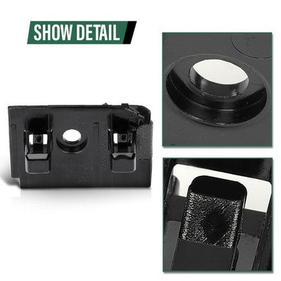 Solid Spare Fit For 17-23 Tesla Model 3 Front Bumper Fender Mount Bracket Holder Right Side