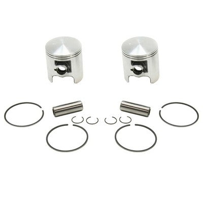 Solid Spare 2 SPI Standard Bore Piston Kits for Yamaha Exciter 570 / II EX570 1987-1993 73mm