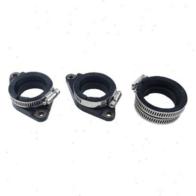Solid Spare 3 Pcs Carb Intake Manifold Boot 16211-MEA-670 for Honda VTX1300 Motorcycle 03-09