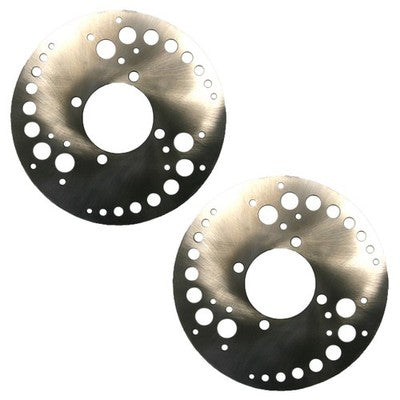 Solid Spare Both Front Disc Brake Rotors for Yamaha Grizzly 600 4x4 fits 1998-2001 Models