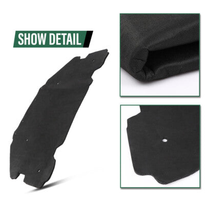 Solid Spare New Fit For 2005-2010 Pontiac G6 Hood Insulation Pad Heat Blanket & Clips