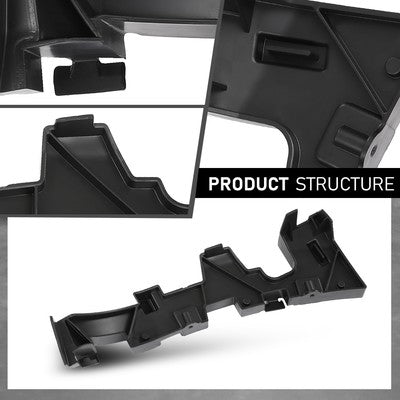 Solid Spare Front Bumper Retainer Face Bar Bracket Fit For 2018 2019 2020 Audi Q5 80A807278