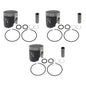 3 Namura .020 Over Bore Piston Kits for Yamaha Many 1999-2005 1200 PWC 80.5mm