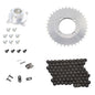 Solid Spare SPI Quick Change Drive Hub, Chain & 36T Sprocket Kit for Ski-Doo Z120 1998-2008