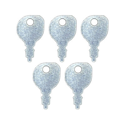 Solid Spare (5) Ignition Key For John Deere MTD Kubota Murray Craftsman Tractor 430 1148