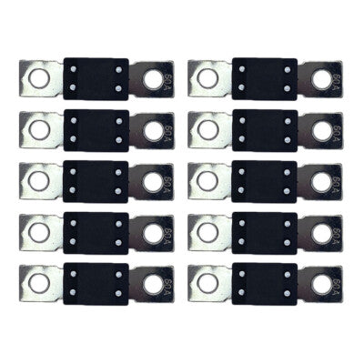 EZGO 60A MEGA FUSE 60 AMP 602632 Golf Cart Battery Charger Fuse - 10 Pack