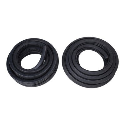 2Pcs Cab Door Seal Weatherstrip 5130971 Fits For 00-07 Silverado Sierra Ext