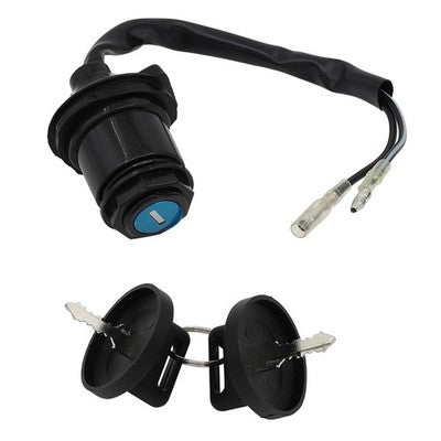Solid Spare Ignition Switch w/Keys for Yamaha Blaster 200 Replaces OEM# 2XJ-82510-01-00