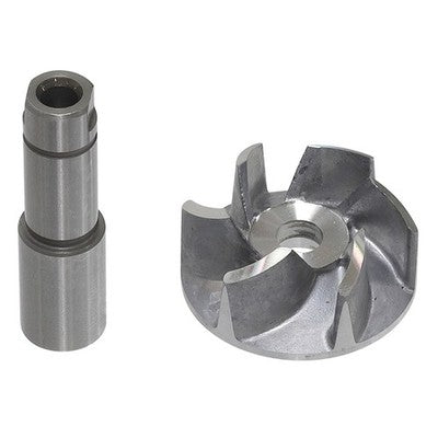 Solid Spare Water Pump Impeller & Shaft for Kawasaki KFX450R Replaces 59256-0003, 13107-0826