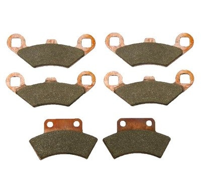 Solid Spare Front & Rear Brake Pads fits Polaris Sportsman 500 Sev. Dty 1997