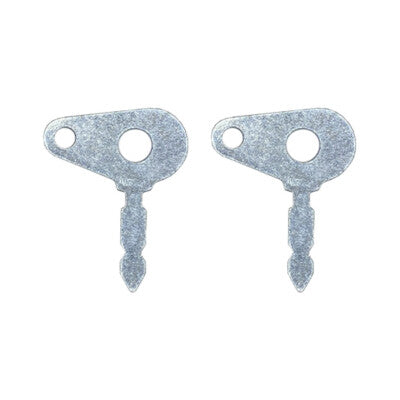 Solid Spare (2) Ignition Key For Lucas Ford New Holland Case Tractor T250 8223438 54324157