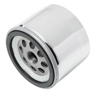 Chrome Oil Filter for Harley-Davidson Replaces OEM# 63782-80 & 63810-80A