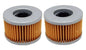 2 Pack of Oil Filters for Honda Rubicon 500 4x4 fits 2001-2014 Models