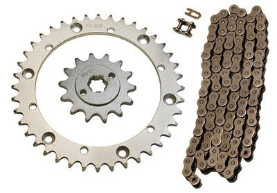 Solid Spare Natural 520x94 O-Ring Drive Chain & 14/40 Sprockets for Yamaha Blaster 200