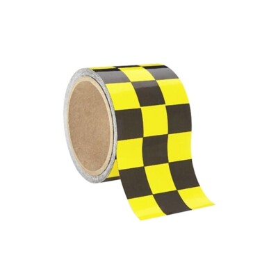 Vintage Snowmobile Ski-doo Blizzard TNT Hood Black/Yellow 3" Race Tape Stripes