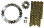 Solid Spare Gold 520x104 Drive Chain & 14/41 Sprockets for Yamaha Banshee 350 1989-2006