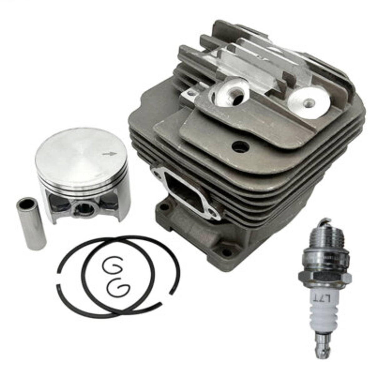Solid Spare Cylinder Piston Kit For MS661 MS661C 56mm Big Bore 11440201200 11440201202