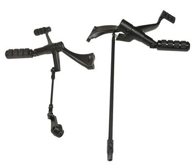 Black Forward Controls Complete Kit Pegs Levers & Linkage 2014-2019 Sportster