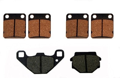 Solid Spare Front & Rear Severe Duty Brake Pads for Suzuki Vinson 500 4x4 fits 2003-2007