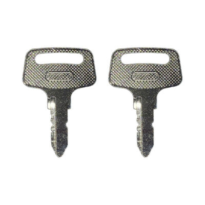 Solid Spare (2) Ignition Key For Kubota Lawn Mower Tractor & Heavy Equipment 55150 430-158