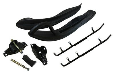 Solid Spare EXO-S Touring Skis, Mount Kit & 4" Carbides fits Ski-Doo Models w/ REV Chassis