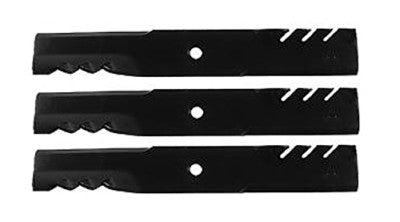 Solid Spare (3) 96-321 Gator Mulcher High Lift Mower Blade for Exmark Blades 16-1/4-Inch