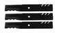 Solid Spare (3) 96-321 Gator Mulcher High Lift Mower Blade for Exmark Blades 16-1/4-Inch
