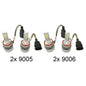 For 06-15 TOYOTA RAV4 144W 15200LM COB LED Headlight Conversion Kit Hi/Low Beam