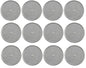 Solid Spare (12) 9-1/2" Round Range Hood w/ Grommet Hole Vent Aluminum Grease Filters 8501G